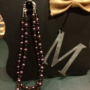 Premier Design Beaded Necklace EUC